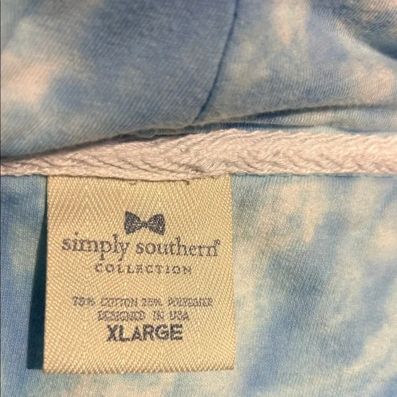 Simply Southern Tie-Dye Spiral Hoodie - Multicolor - Picture 2 of 5